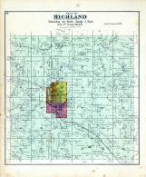 Richland Township, Horse Creek, Pine River, Richland County 1895